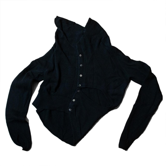 Junya Watanabe FIRST COLLECTION Draped Deconstructed Sweater - Picture 3 of 4